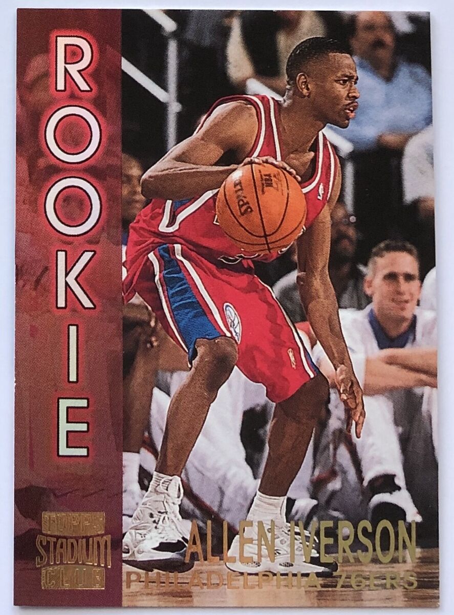 1996 Stadium Club Allen Iverson number R12