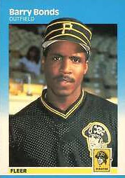 1987 Fleer Barry Bonds #604