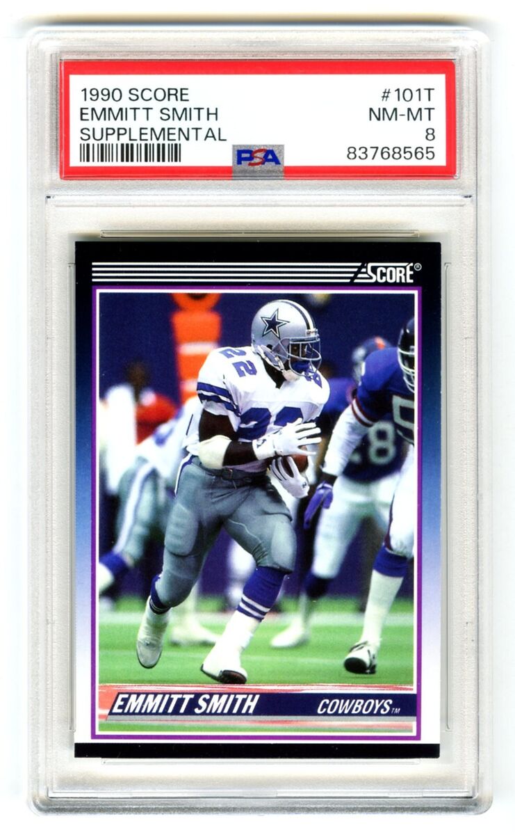 Emmitt Smith Score Supplemental rookie card