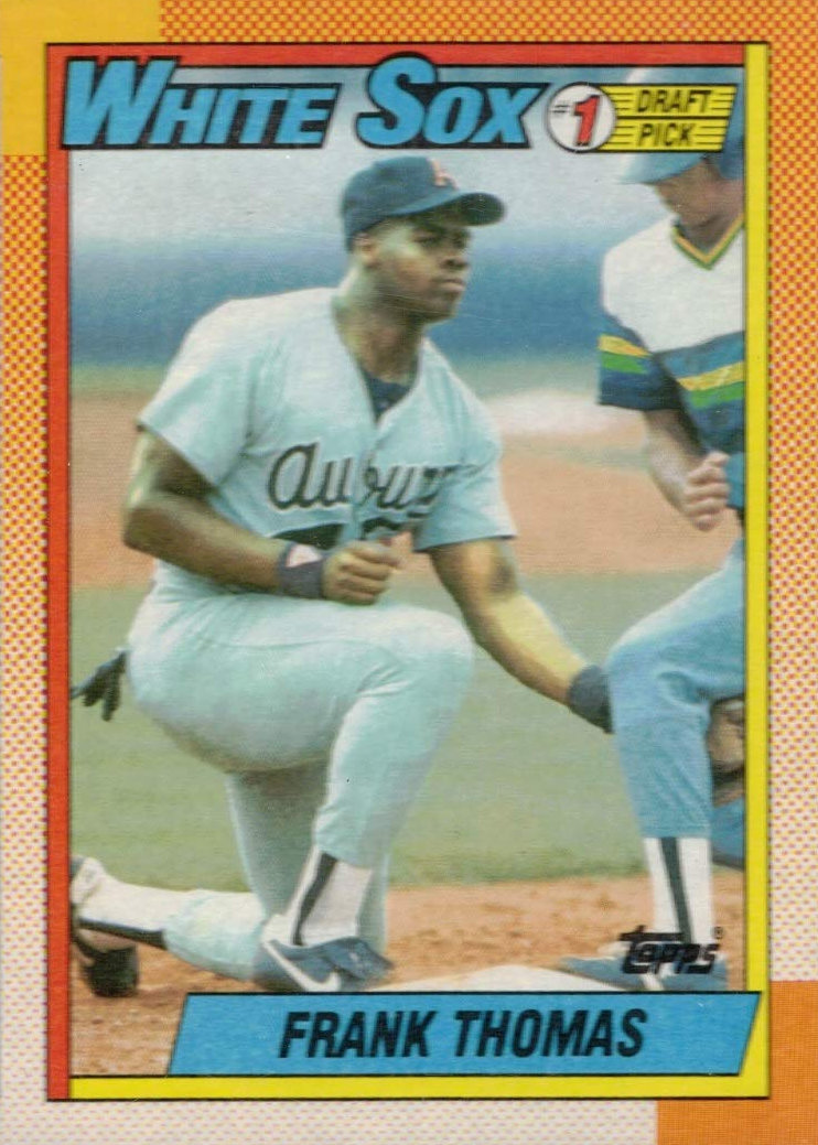 1990 Topps Frank Thomas #414