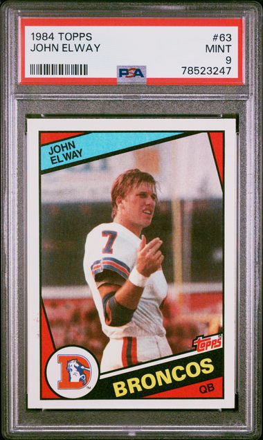 John Elway rookie card