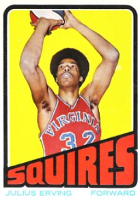 1972 Topps Julius Erving rookie #195