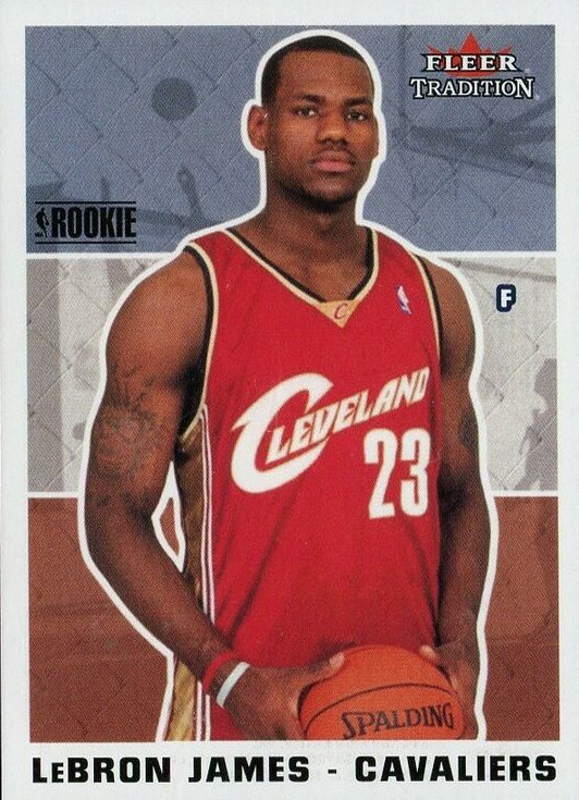 2003 Fleer Tradition LeBron James #261