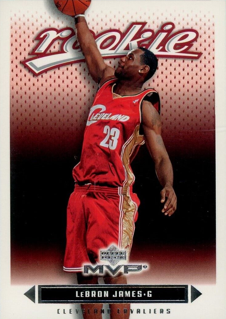 2003 Upper Deck MVP LeBron James #201