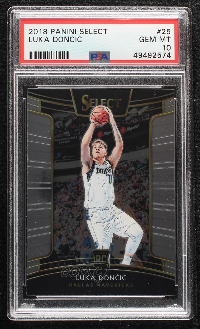 Luka Doncic Select rookie card