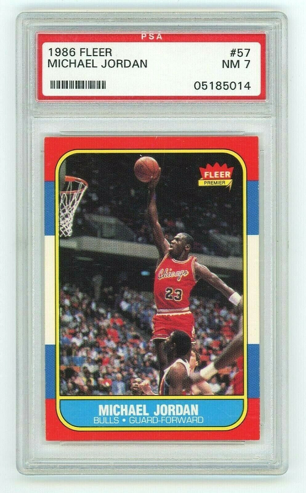 1986 Fleer Michael Jordan #57