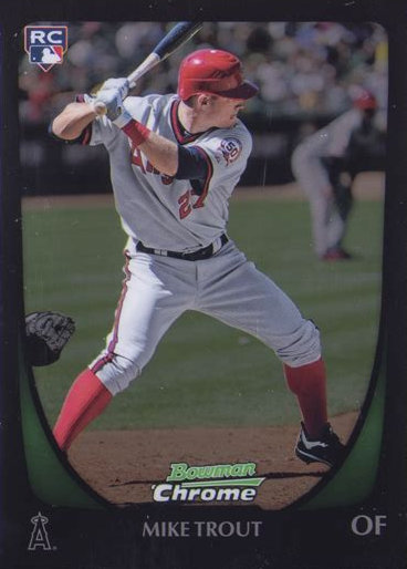 2011 Bowman Draft Mike Trout #101