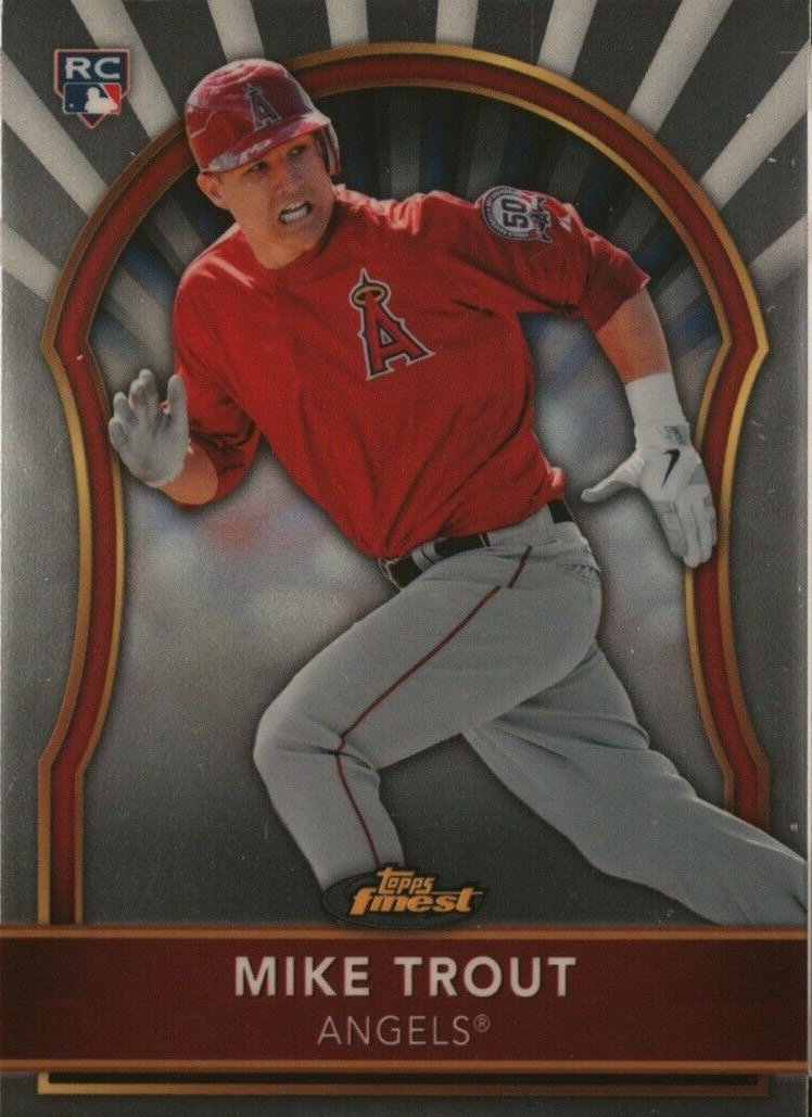 2011 Topps Finest Mike Trout #94