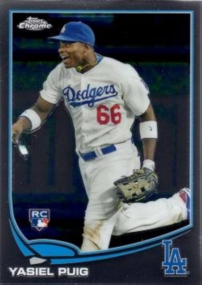 2013 Topps Chrome Yasiel Puig