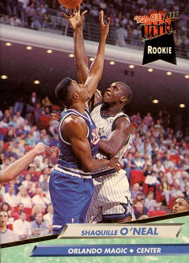 1992 Ultra Shaquille O'Neal #328