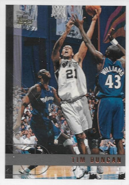 1997 Topps Tim Duncan #115