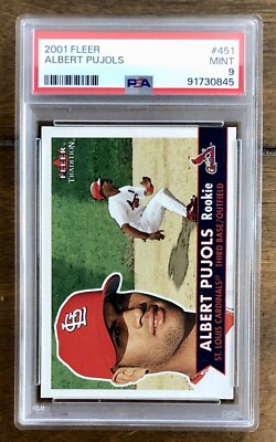 2001 Topps Traded Albert Pujols #T247
