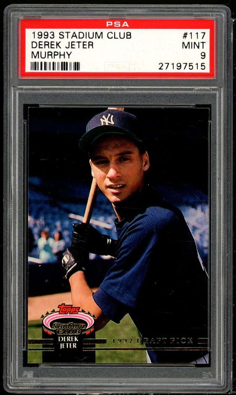 1993 Stadium Club Murphy Derek Jeter #117