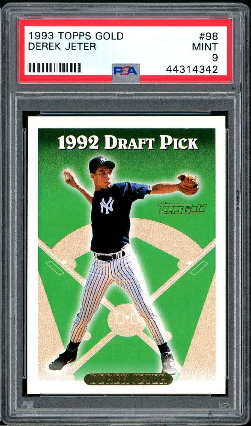 1993 Topps Gold Derek Jeter #98