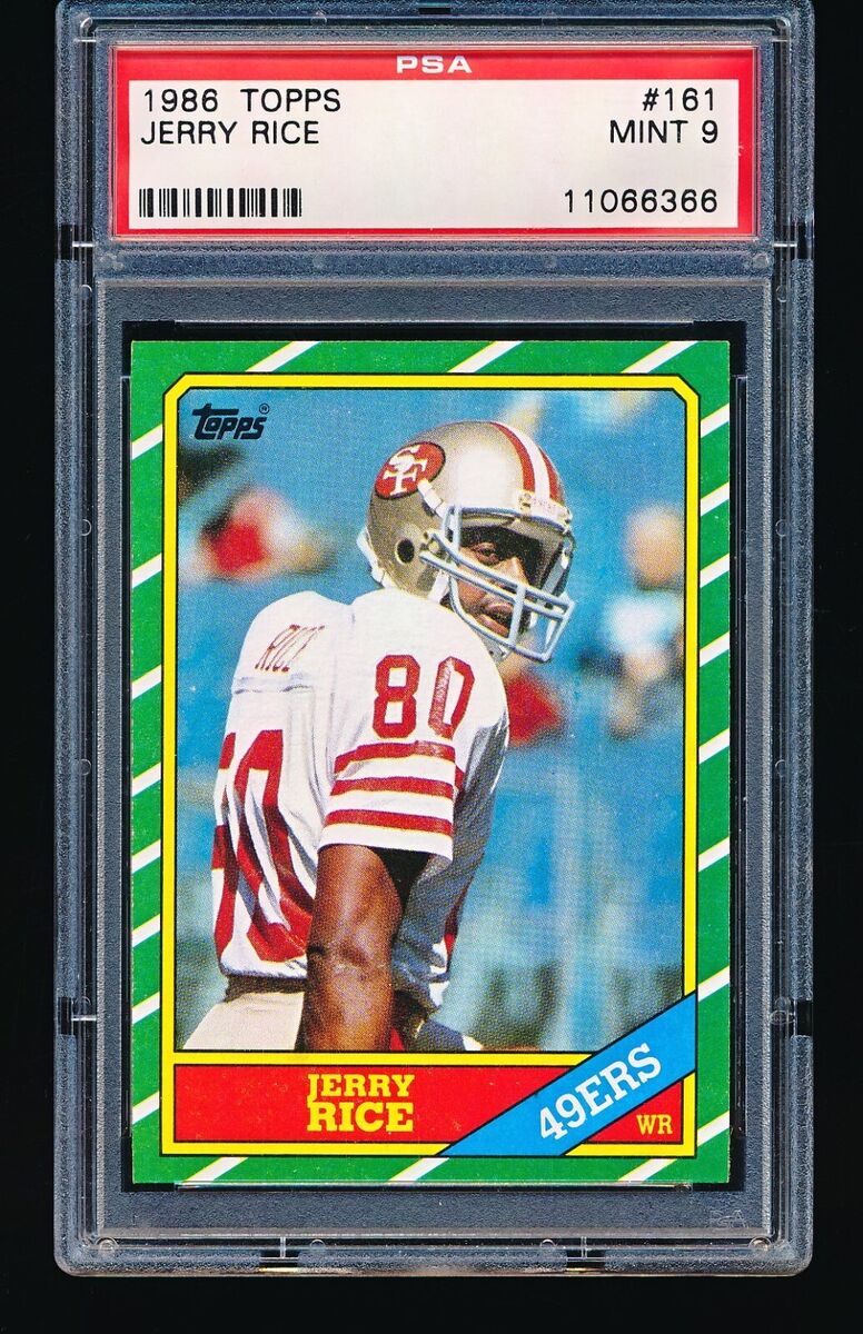 1986 Topps Jerry Rice #161