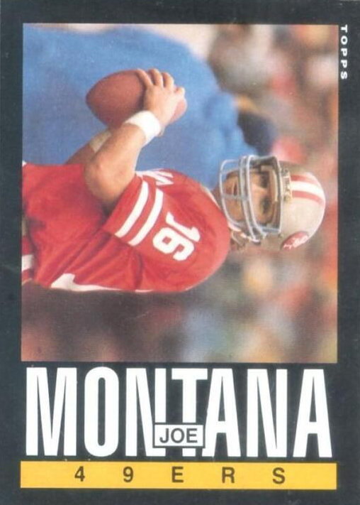 1985 Topps Joe Montana #157