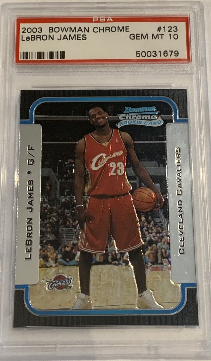 2003 Bowman Chrome LeBron James #123