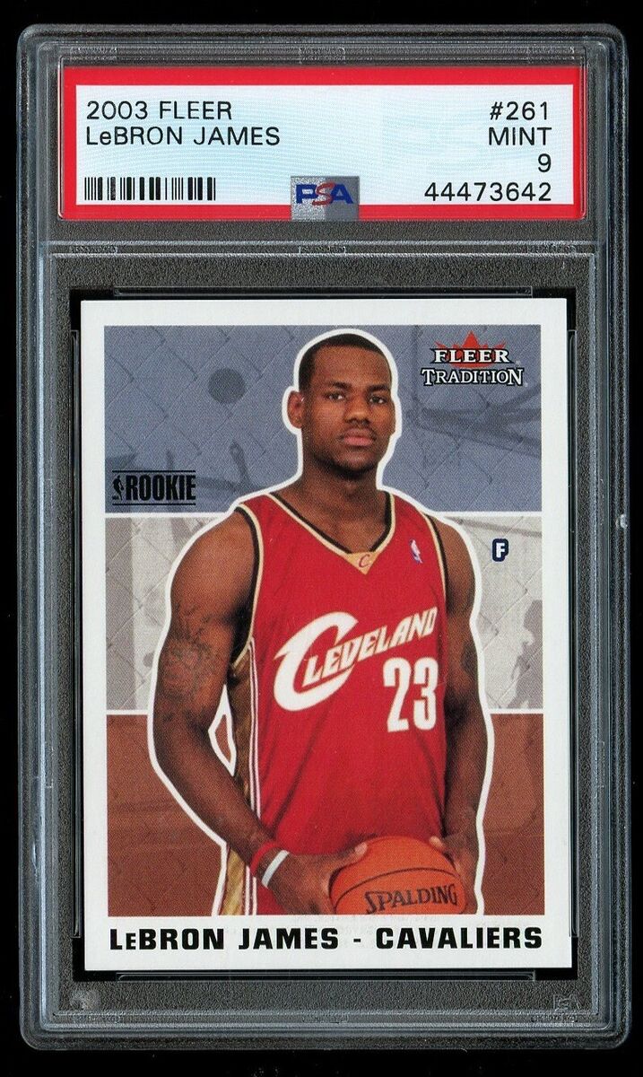 2003 Fleer Tradition LeBron James #261