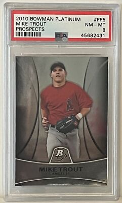 2010 Bowman Platinum Mike Trout #PP5