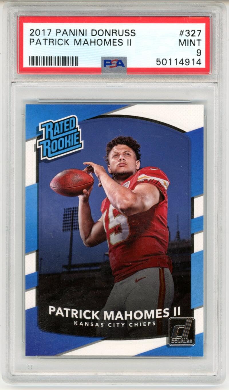 2017 Donruss Rated Rookie Patrick Mahomes #327