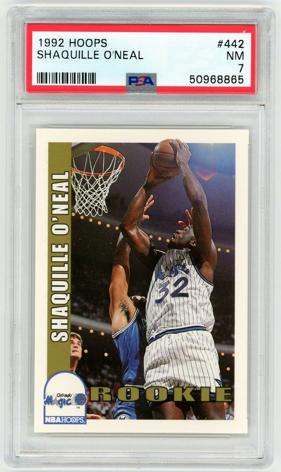 1992 Hoops Shaquille O'Neal #442