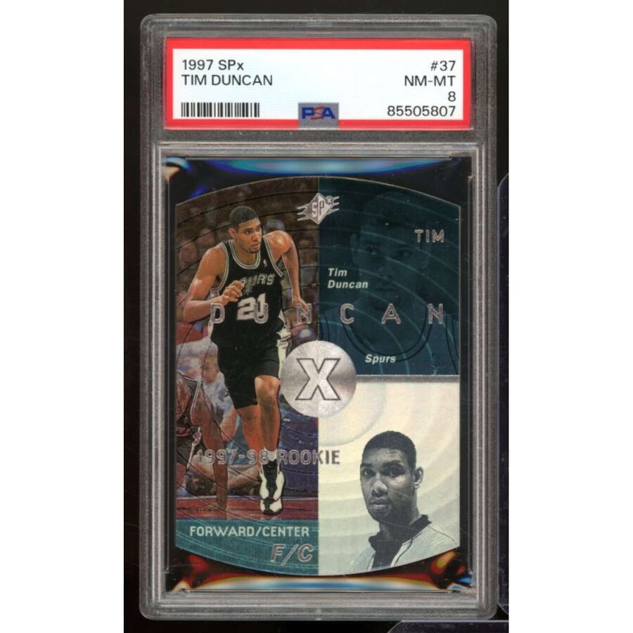 1997 SPx Tim Duncan #51