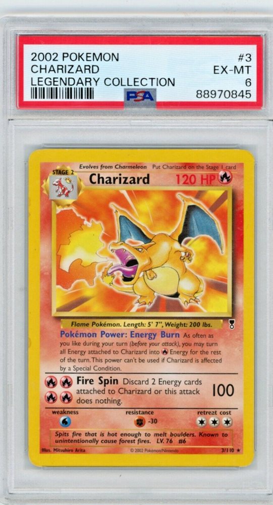 2002 Legendary Collection Charizard Holo